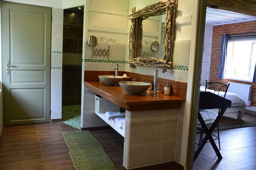 La Grange Des Marettes Bed & Breakfast Cleres ภายนอก รูปภาพ